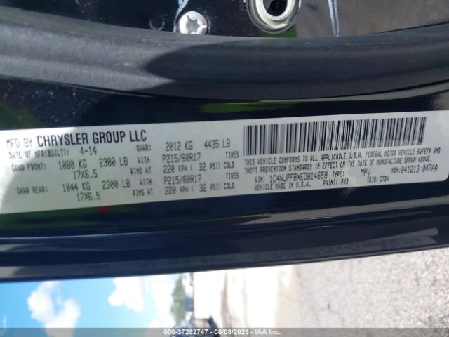 1C4NJPFBXED814659 Jeep Patriot Latitude