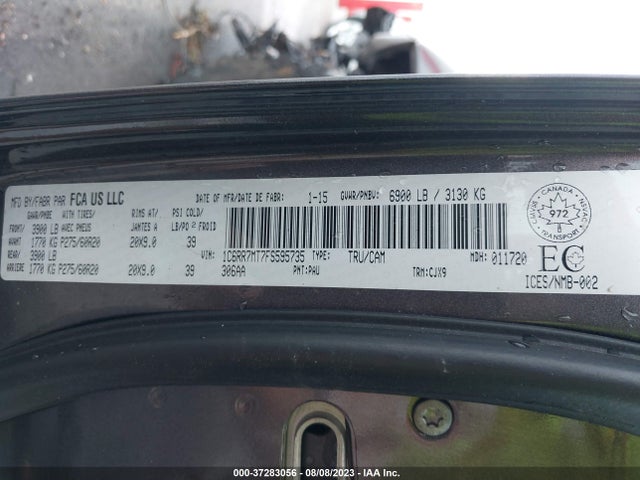 1C6RR7MT7FS595735 RAM 1500 Sport