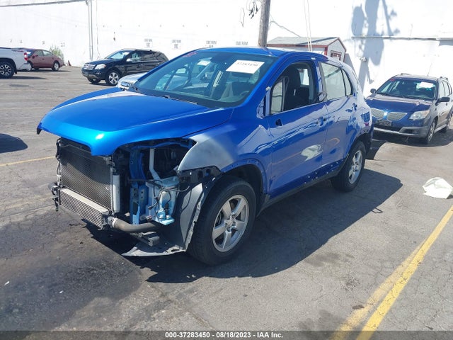 Chevrolet Trax 1ls 2015 KL7CJPSB9FB067188 Image 2