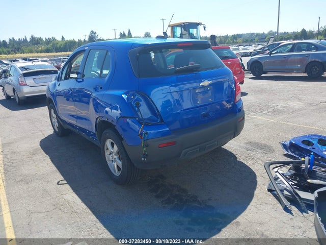 Chevrolet Trax 1ls 2015 KL7CJPSB9FB067188 Image 3