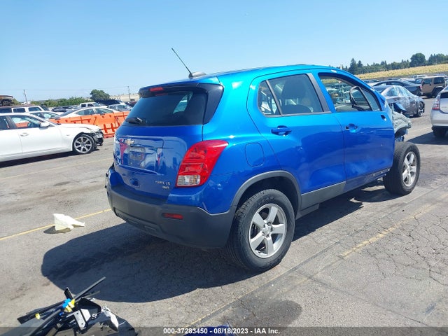 Chevrolet Trax 1ls 2015 KL7CJPSB9FB067188 Image 4