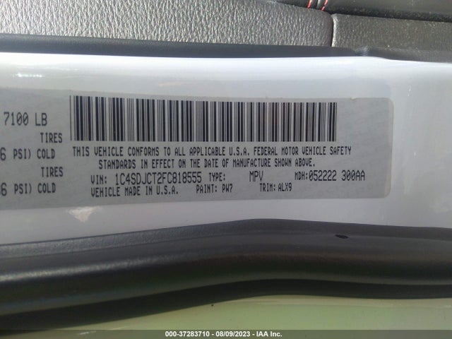 Dodge Durango R/t 2015 1C4SDJCT2FC818555 Image 9