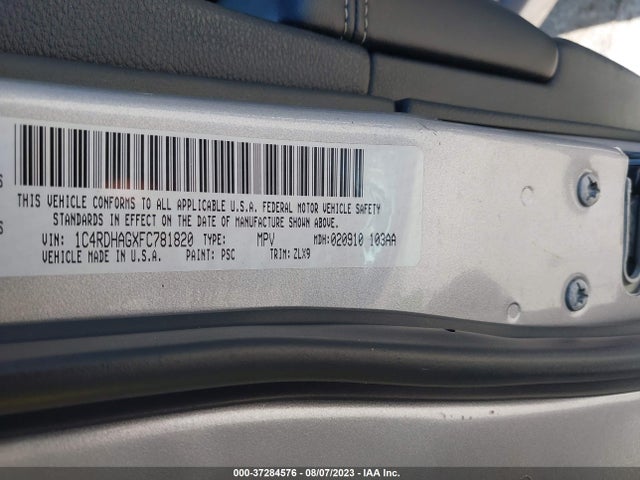 Dodge Durango Sxt 2015 1C4RDHAGXFC781820 Image 9