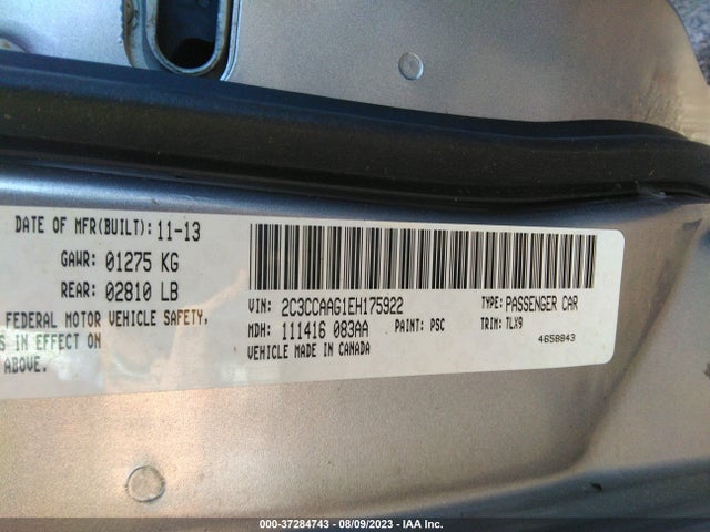 2C3CCAAG1EH175922 Chrysler 300