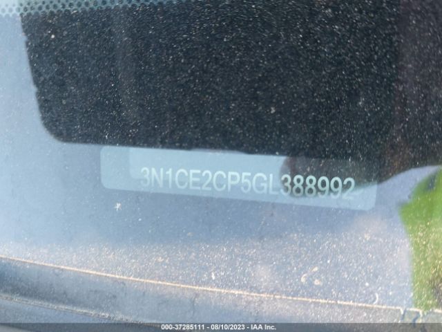3N1CE2CP5GL388992 Nissan Versa Note S/s Plus/sv/sr/sl
