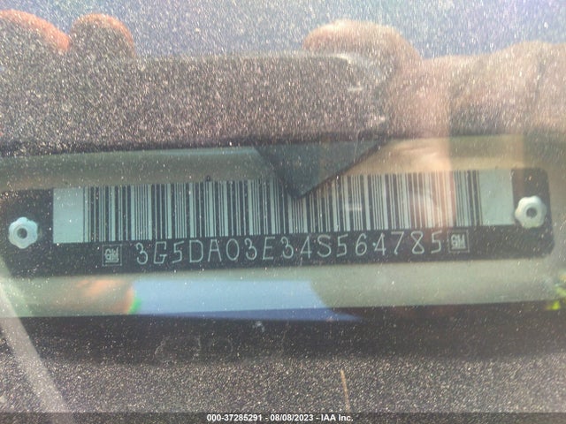 2004 BUICK RENDEZVOUS VIN: 3G5DA03E34S564785