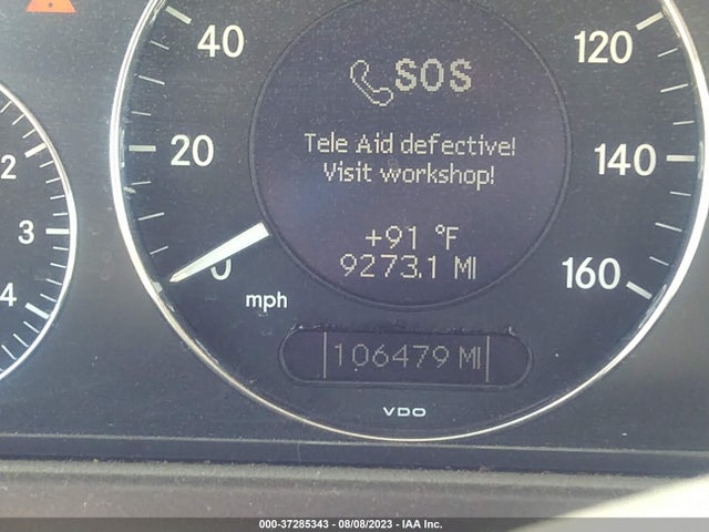 2004 MERCEDES-BENZ CLK-CLASS 5.0L VIN: WDBTJ75J24F101126