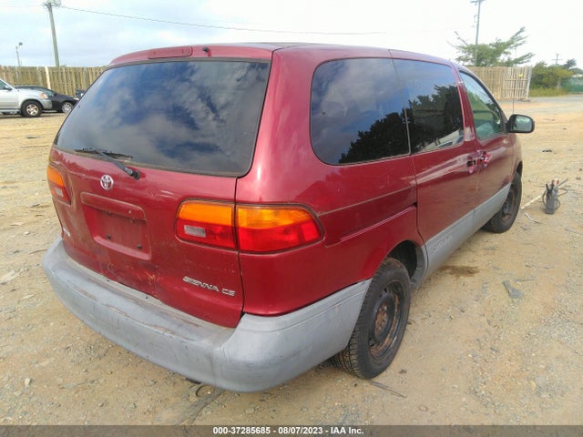 2000 TOYOTA SIENNA CE VIN: 4T3GF19C3YU246127