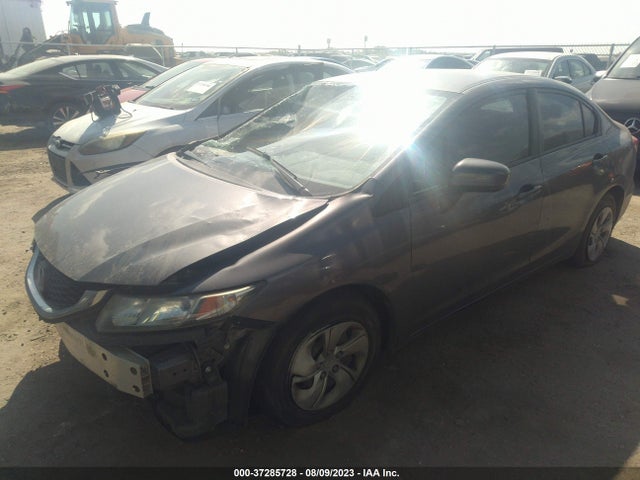 Honda Civic Sedan Lx 2015 2HGFB2F52FH536425 Image 2