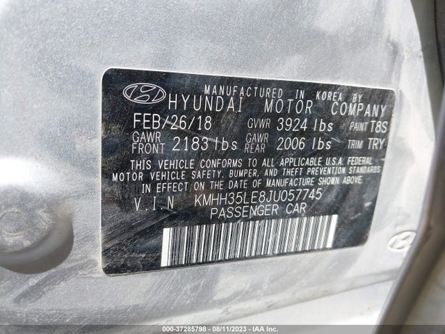 Hyundai ELANTRA GT 2018 KMHH35LE8JU057745 Image 9