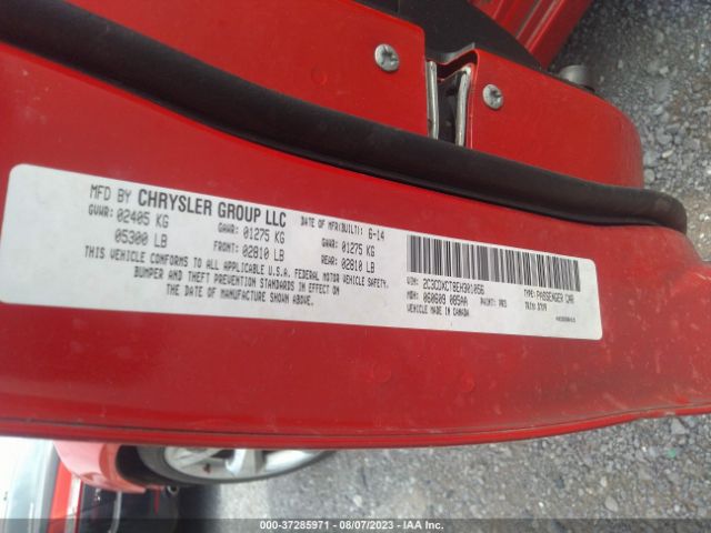 2C3CDXCT8EH301056 Dodge Charger Rt
