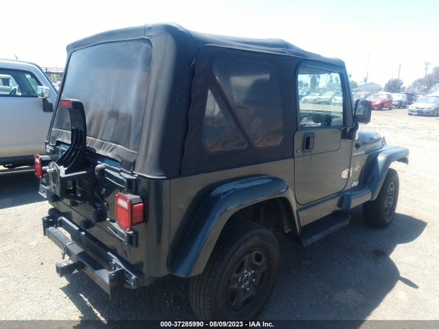 2002 JEEP WRANGLER SAHARA VIN: 1J4FA59S02P740502