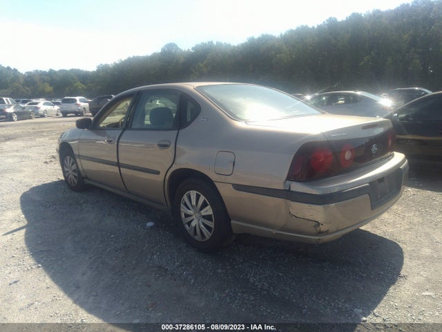 2003 CHEVROLET IMPALA VIN: 2G1WF52E739103787