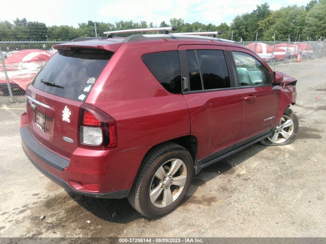 2016 JEEP COMPASS LATITUDE VIN: 1C4NJDEB5GD542329