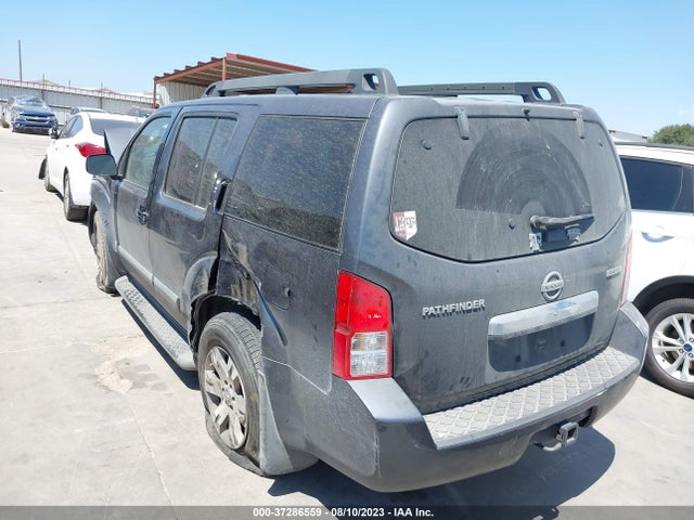2012 NISSAN PATHFINDER SILVER EDITION VIN: 5N1AR1NN8CC617133