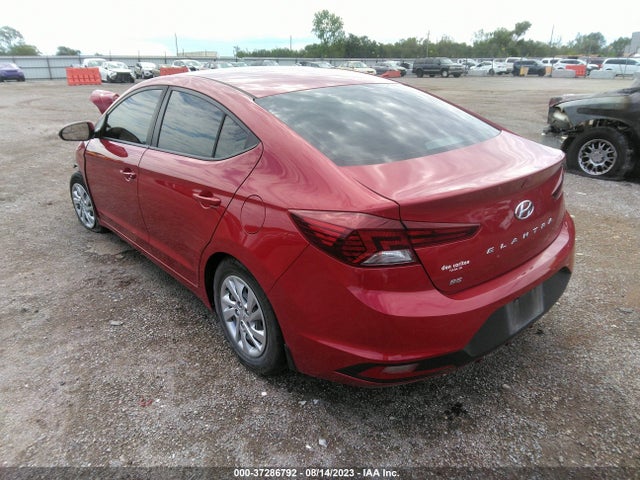 2020 HYUNDAI ELANTRA SE VIN: KMHD74LFXLU062096