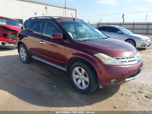 2006 NISSAN MURANO SL VIN: JN8AZ08T76W415271