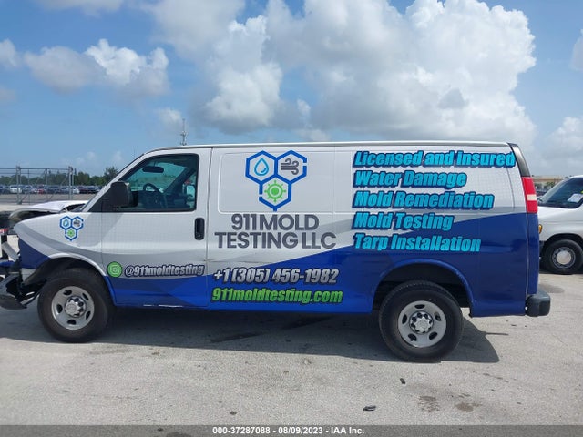 2014 CHEVROLET EXPRESS CARGO VAN VIN: 1GCWGFCA7E1203563