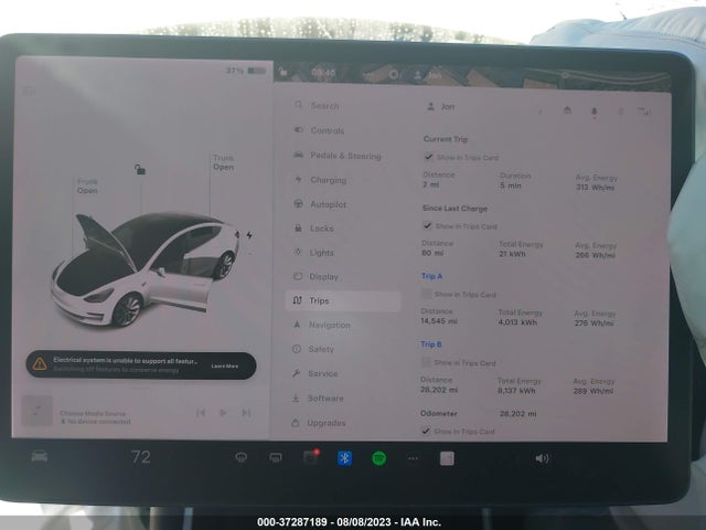 2020 Tesla 3, VIN: 5YJ3E1EC5LF587003