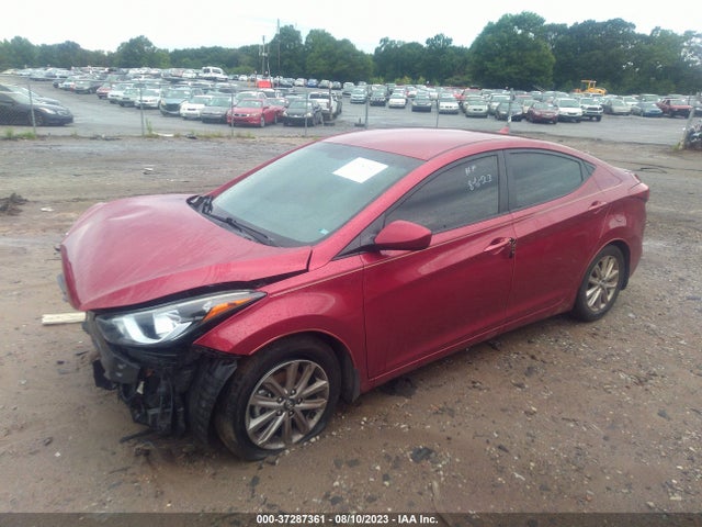 2014 HYUNDAI ELANTRA SE VIN: 5NPDH4AE3EH537158