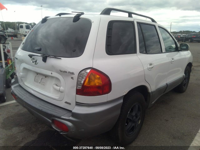 2004 HYUNDAI SANTA FE GLS VIN: KM8SC73D64U795525