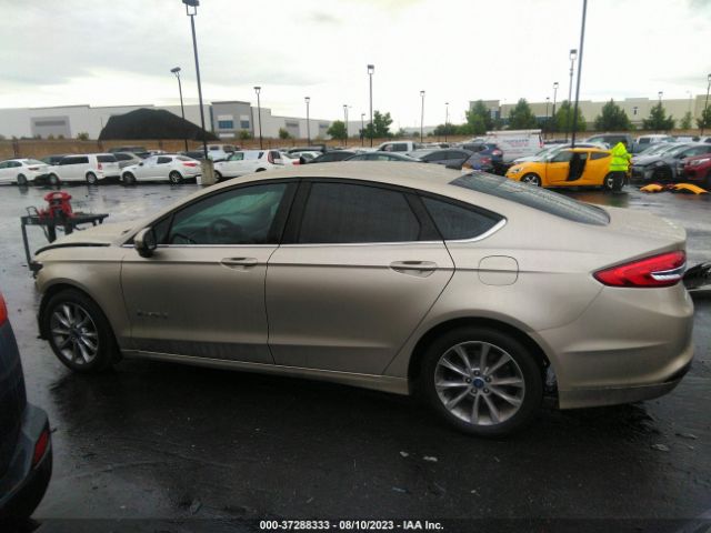 3FA6P0LU9HR354783 Ford Fusion Hybrid Se