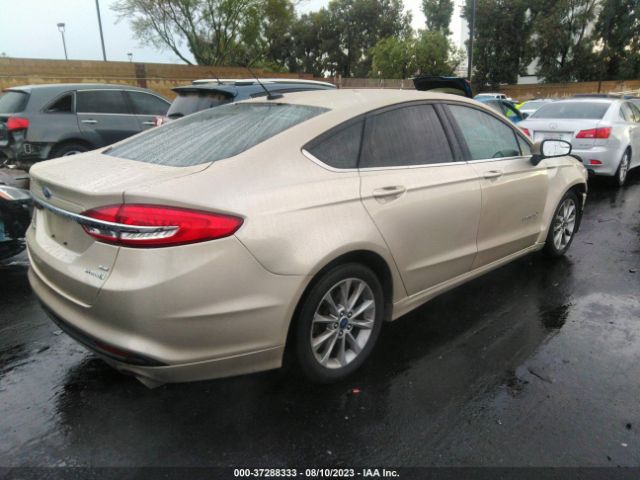 3FA6P0LU9HR354783 Ford Fusion Hybrid Se