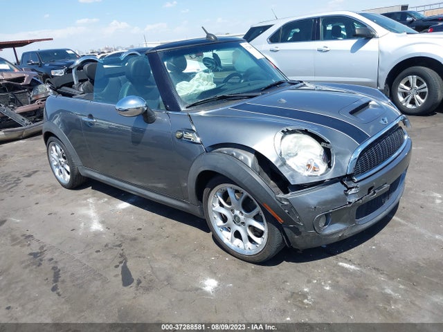 2009 MINI COOPER CONVERTIBLE S VIN: WMWMS33559TG88075