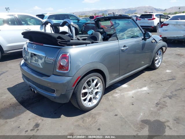 2009 MINI COOPER CONVERTIBLE S VIN: WMWMS33559TG88075