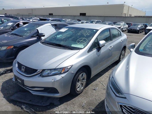 Honda Civic Sedan Lx 2015 2HGFB2F59FH559538 Image 2