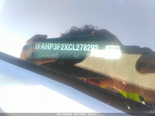 2012 FORD FOCUS SE VIN: 1FAHP3F2XCL278292