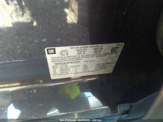 1GKS2CKJ0FR675737 GMC YUKON DENALI