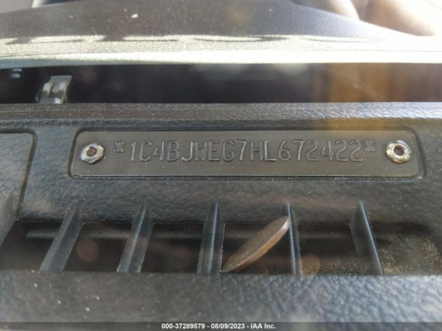 1C4BJWEG7HL672422 Jeep Wrangler Unlimited Sahara