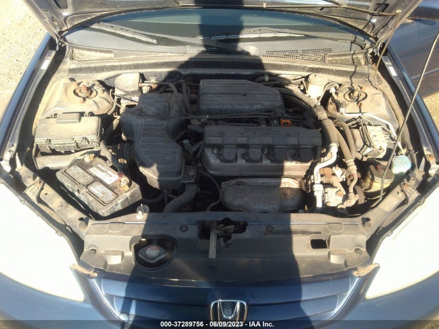 2001 HONDA CIVIC EX VIN: 1HGES26741L036677