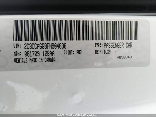 2C3CCAGG8FH904636 Chrysler 300 300s