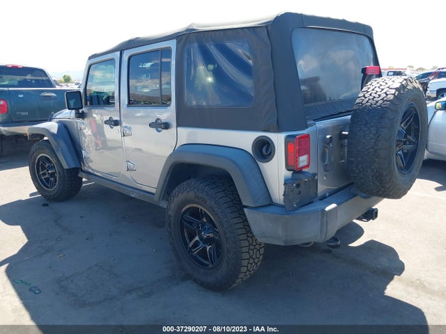 2018 JEEP WRANGLER JK UNLIMITED SPORT S VIN: 1C4BJWDG4JL924635