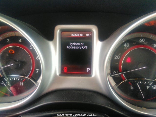 2013 DODGE JOURNEY SXT VIN: 3C4PDCBB6DT729664