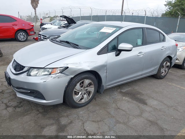 Honda Civic Sedan Lx 2014 19XFB2F5XEE012478 Image 2