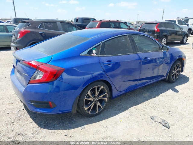 2021 HONDA CIVIC SEDAN SPORT VIN: 2HGFC2F89MH513521