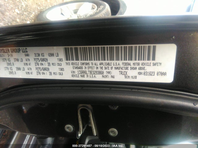 1C6RR6LT9ES293860 RAM 1500 Big Horn