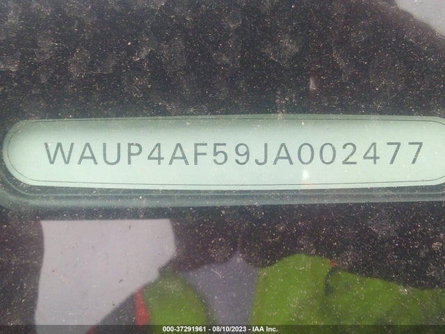 WAUP4AF59JA002477 Audi S5 Coupe Premium Plus