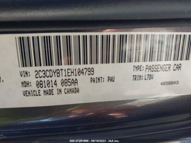 2C3CDYBT1EH104799 Dodge Challenger R/t