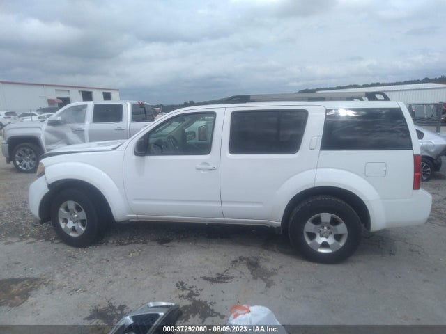 2008 NISSAN PATHFINDER S VIN: 5N1AR18U98C653536