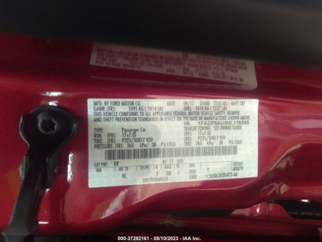 1FADP5AU5HL116595 Ford C-max Hybrid Se
