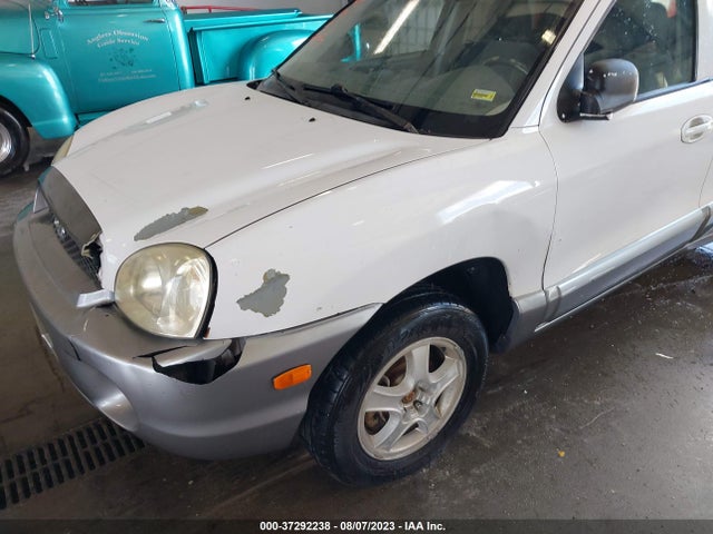 2004 HYUNDAI SANTA FE GLS VIN: KM8SC13DX4U699670