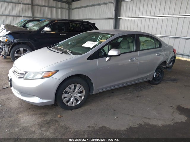 2012 HONDA CIVIC SDN LX VIN: 2HGFB2F51CH595834