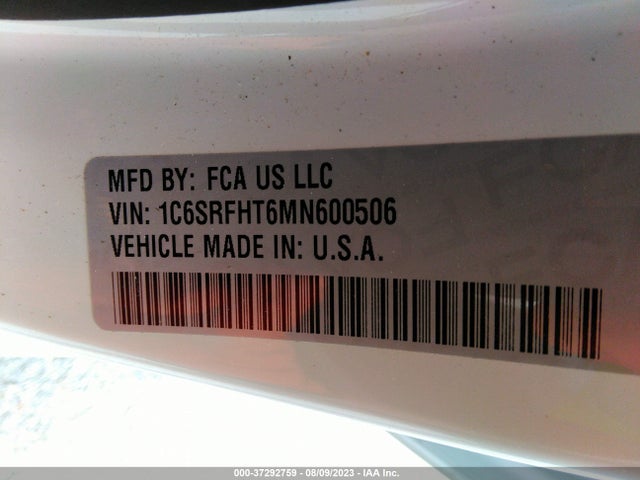 RAM 1500 Limited 2021 1C6SRFHT6MN600506 Image 9