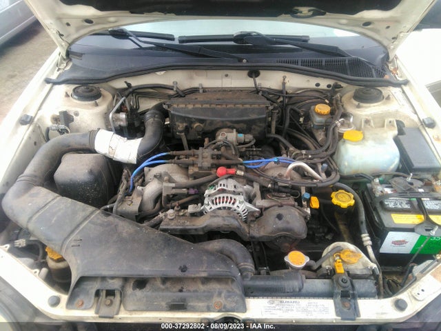 2002 SUBARU LEGACY WAGON OUTBACK VIN: 4S3BH665927611842