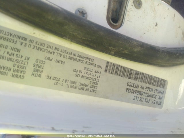 3C6UR5DL0MG542488 RAM 2500 Big Horn