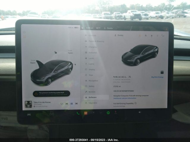 5YJ3E1EB1MF975080 Tesla Model 3 Long Range